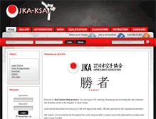 Tablet Screenshot of jka-ksa.com